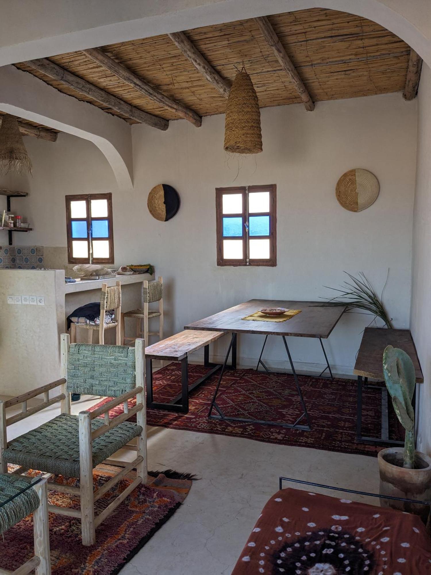 Moroccan Boho Surf House Agadir Bagian luar foto