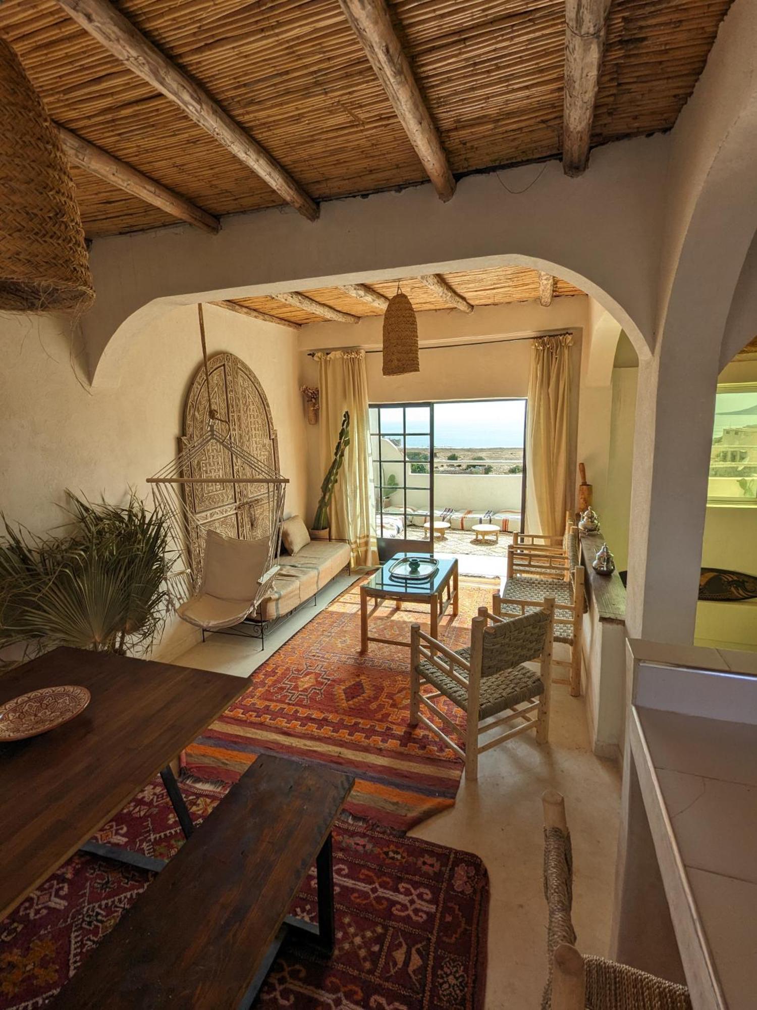 Moroccan Boho Surf House Agadir Bagian luar foto